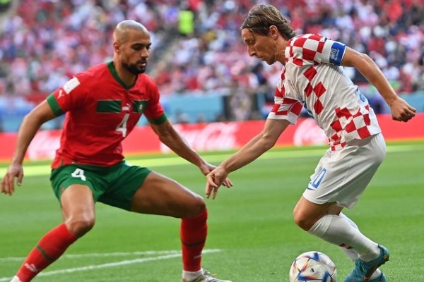 荷兰队对阵克罗地亚队