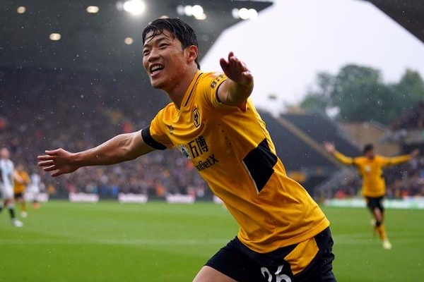 韩国队的黄喜灿