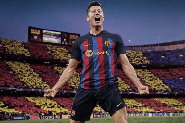 巴塞罗那的莱万