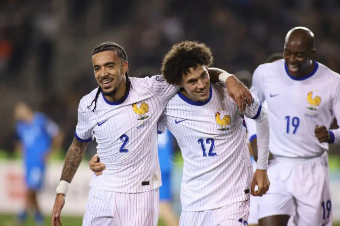 法国轮换 3-1 逆转阿塞拜疆