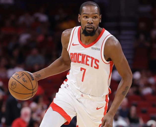 杜兰特缺阵影响火箭进攻火力