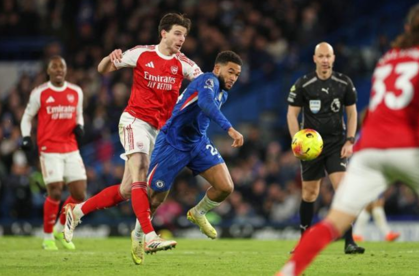 凯塞多红牌切尔西 10 人逼平阿森纳 梅里诺救主