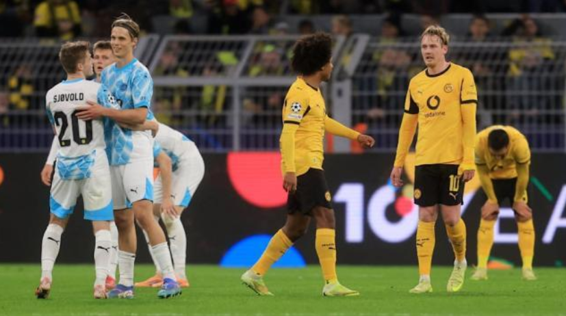 多特两度领先遭扳平 施洛特贝克怒喷球队懈怠