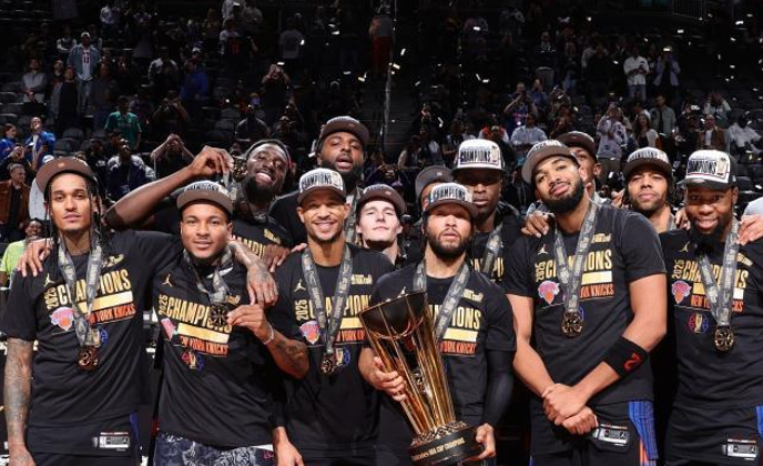 布朗森 25 分率尼克斯夺杯 荣膺杯赛 MVP