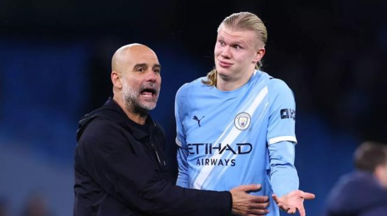 曼城仍握倒三角杀招 哈兰德跑位让后卫无解