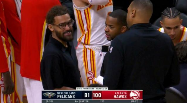 交易直击！奇才投手临阵缺席 特雷・杨提前退场