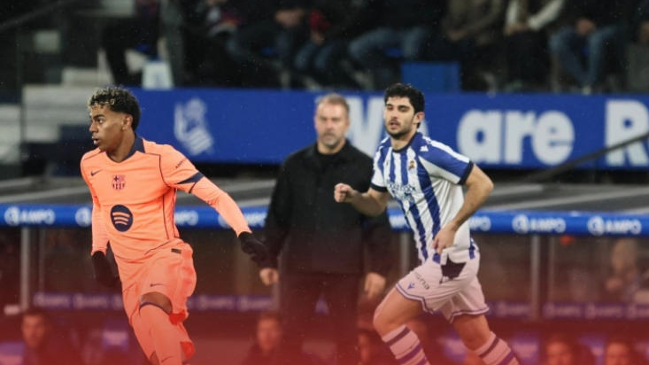 拉什福德破门难救主 巴萨 1-2 客负皇家社会