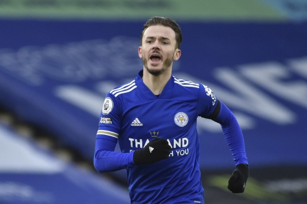 莱斯特城中场球员麦迪逊